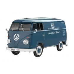 Maquette voiture, Volkswagen T1 Panel Van 75 ans 1/16 – Revell 07742
