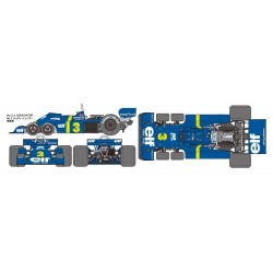 Maquette Formule 1 Tyrrell P34 Six Wheeler Tamiya 1/12 – 12036