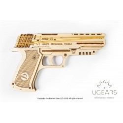 UGEARS Puzzle 3d fonctionnel de pistolet Ugears, Accueil