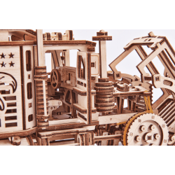WOOD TRICK Puzzle 3d en bois mécanique, american truck Big Rig. Puzzles 3d en bois