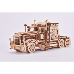WOOD TRICK Puzzle 3d en bois mécanique, american truck Big Rig. Puzzles 3d en bois