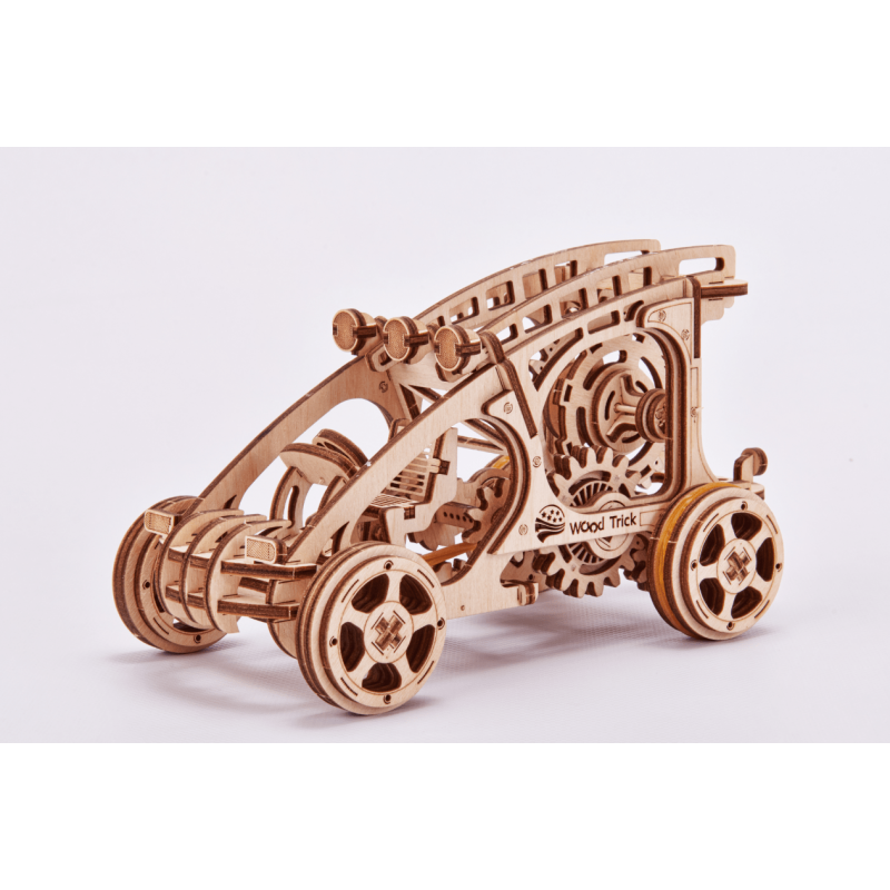 WOOD TRICK Le buggy à construire de Wood Trick Puzzles 3d en bois