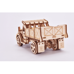 WOOD TRICK Maquette en bois, le camion Benne, Wood Trick. Puzzles 3d en bois