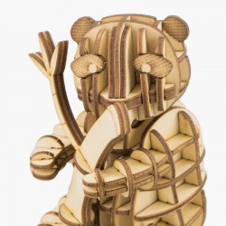 Robotime puzzle 3d animaux, Le Panda, Robotime Puzzles 3d en bois
