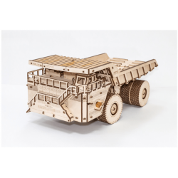 Eco Wood Art Maquette de camion, Belaz 75710, Eco Wood Art Puzzles 3d en bois
