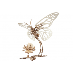 UGEARS Maquette mécanique, papillon, Ugears, rêve de nature Puzzles 3d en bois, 4820184121010