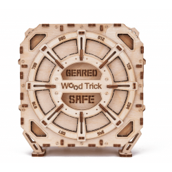WOOD TRICK Coffre fort Wood Trick, en bois, à assembler Boîtes, Coffrets, tirelires