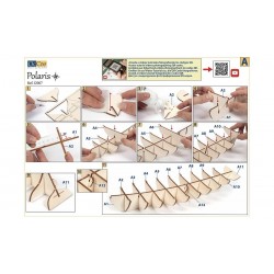 OCCRE Bateau Polaris, OcCre 12007, modélisme naval Maquettes en bois