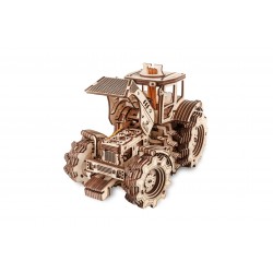 Eco Wood Art Maquette de tracteur en bois, 357 pièces. Puzzles 3d en bois