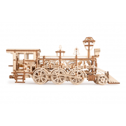 WOOD TRICK Maquette locomotive R 17 405 pièces, WoodTrick Puzzles 3d en bois
