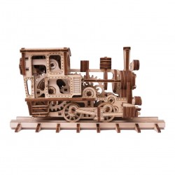 WOOD TRICK Maquette de locomotive mécanique Locomotives