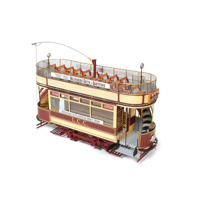 OCCRE Tramway London, Occre, maquette multi-matériaux Maquettes en bois