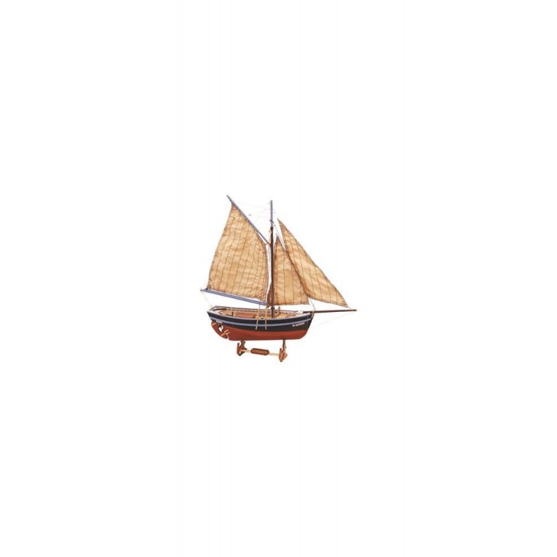 maquette de coquiller, bateau, artesania latina