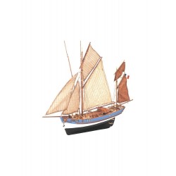 Modélisme navale, maquette de bateau de pêche Marie Jeanne, https://tridipuz.fr/maquettes-en-bois/maquettes-de-bateaux
