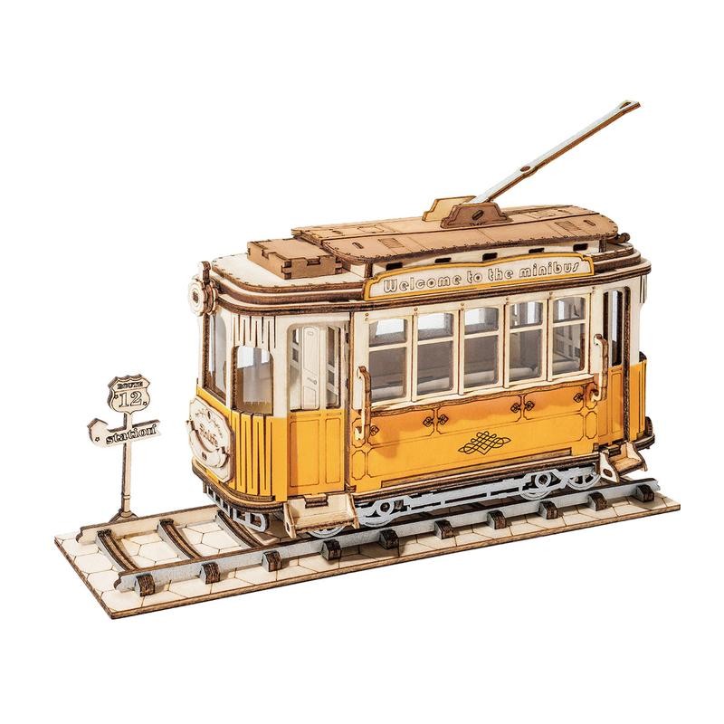 Petit Puzzle 3D Tramway, Robotime
