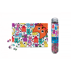 Micro Puzzles 150 pièces, Chats, 850020243136