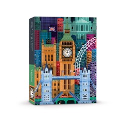 Puzzle 1000 pièces, Londres, Puzzles GenuineFred