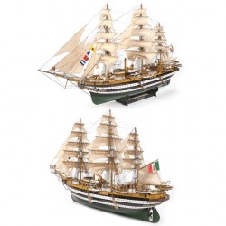 Amerigo Vespucci, maquette de navire école, Occre, 8436032427409