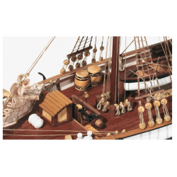 Maquette de Brigantin, l'Aurora, Occre 13001, maquette de bateau à construire