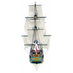 maquette bateau en bois, artesania latina, Frégate l'Hermione, 8421426325171