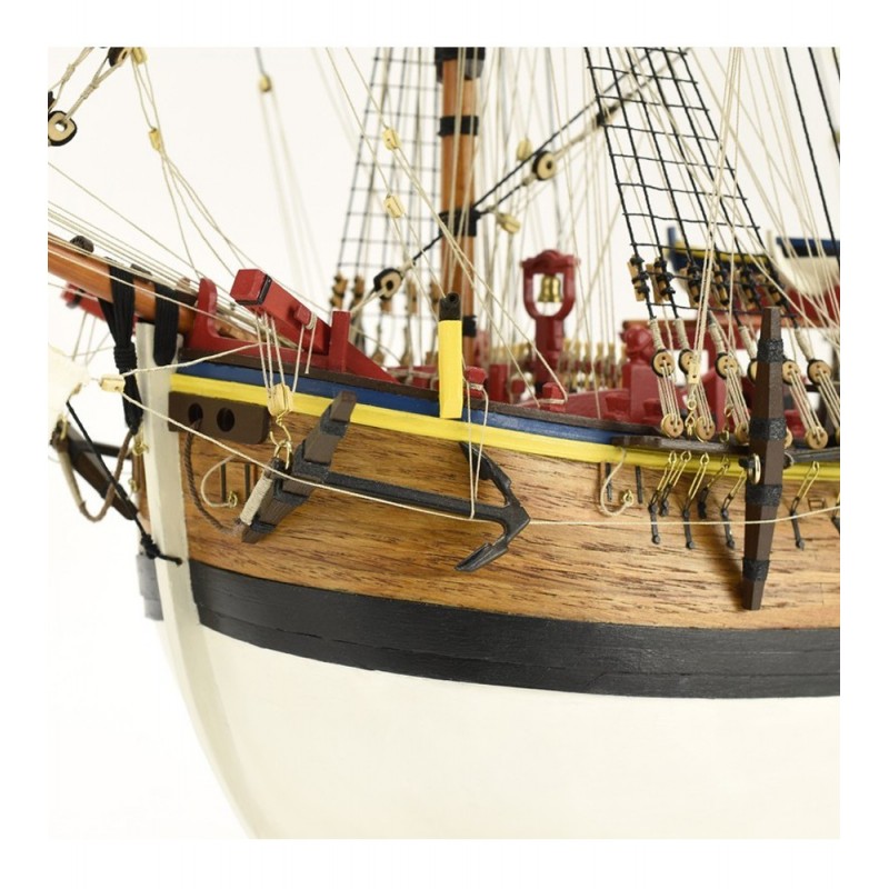 aubaho Model Vessel Model of Nave Model Sailboat Model 112cm No Kit