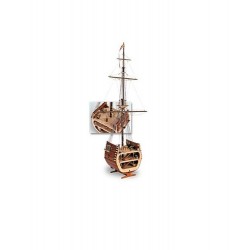 Section du navire San Francisco, maquette bateau en bois, Artesania Latina, 8421426204032