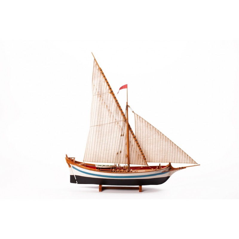 Le Martegaou, maquette en bois à construire de bateau, billing boats, 5708964009026