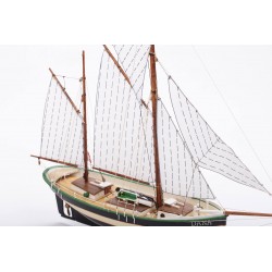 maquette de bateau à construire niveau débutant , bateau de pêche , billing boat