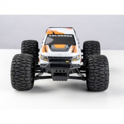 voiture radio commandée 1/24 Chevrolet Colorado FMT24 Monster truck RTR, BLANC, FMS