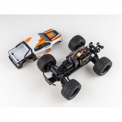 voiture radio commandée 1/24 Chevrolet Colorado FMT24 Monster truck RTR, BLANC, FMS