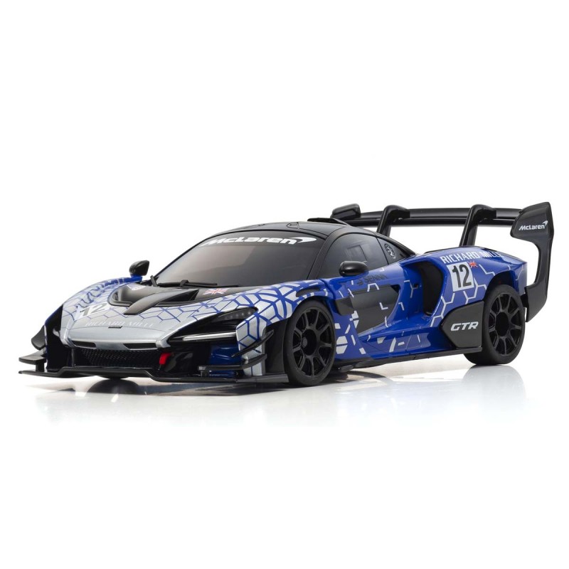 voiture radiocommandée Kyosho Mini-Z RWD McLaren Senna GTR Bleu