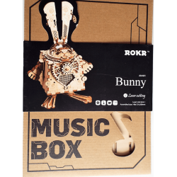 Robotime Bunny, boîte à musique steampunk, Robotime Univers Steampunk