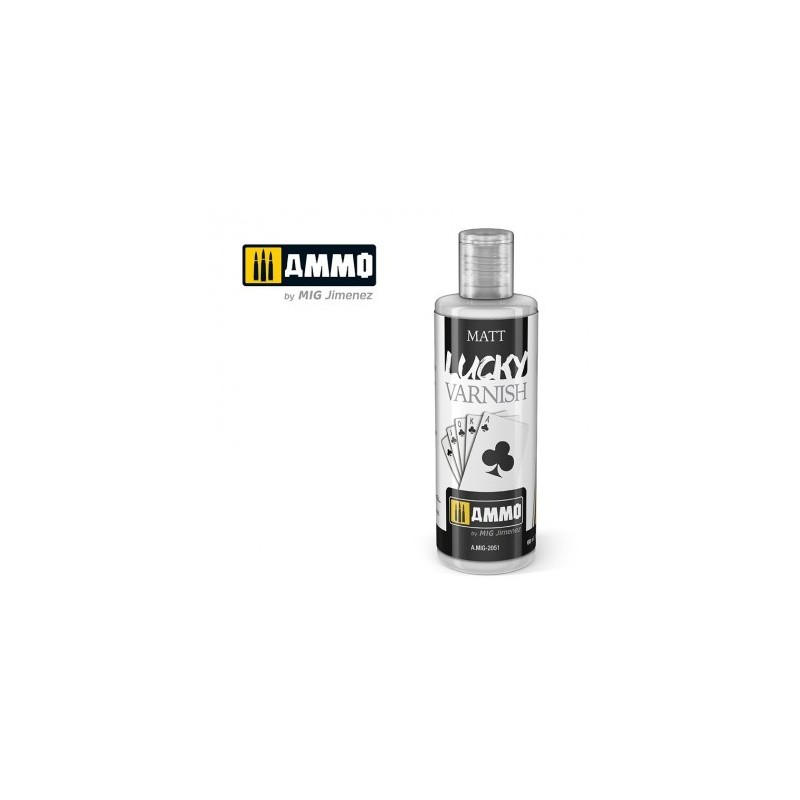 Vernis Matt pour maquettisme, AMMO finition Matt, ammo 2051, 8432074020516