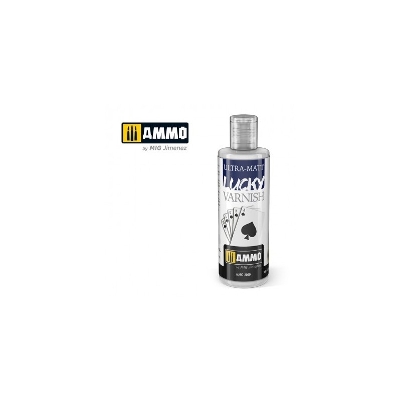 Vernis pour maquettisme, AMMO finition Ultra Matt, ammo 2050, 8432074020509