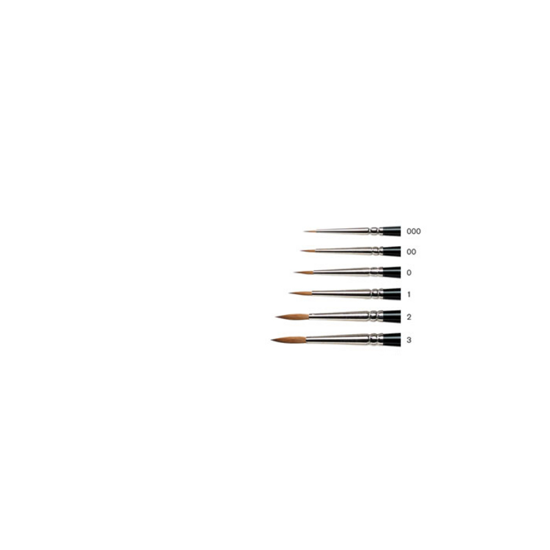 Pinceau rond, putois, taille 4