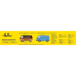 Maquette Renault Estafette , Maquette Heller 80743, 3279510807431