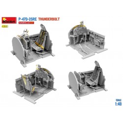 P47D Thunderbolt Royal Air Force, maquette d'avion au 1/48, maquette MiniArt, 5905937497846