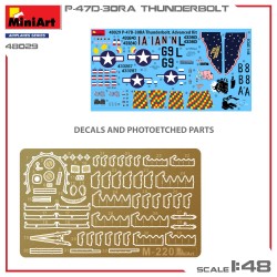 P47D 30RA Thunderbolt , maquette d'avion au 1/48, maquette MiniArt, 5905937497549