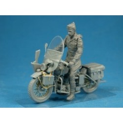 Maquette moto, Harley Davidson, miilitary police, MiniArt, échelle 1/35, 4820183310149