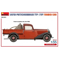 Camion de livraison Mercedes type 170V, maquette au 35eme, MiniArt, 5905090346395