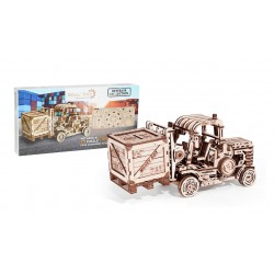 WOOD TRICK Puzzle 3d mécanisé,  en bois, chariot élévateur, Wood Trick Puzzles 3d en bois