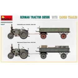 Tracteur Lanz Bulldog D8506 avec remorque. Maquette MiniArt 1/35, 4820183313881
