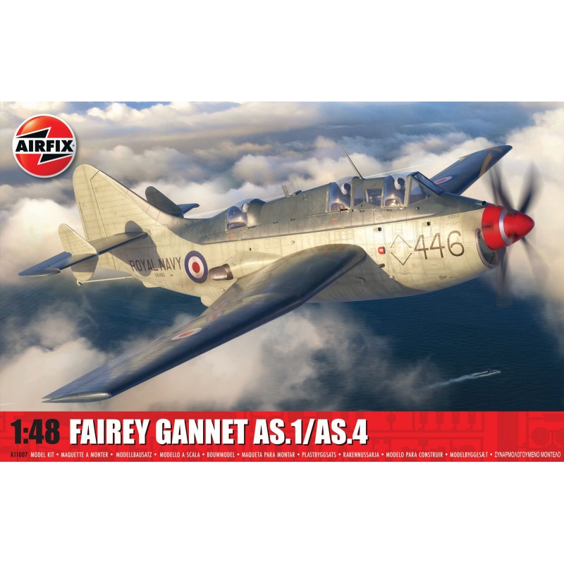 Airfix Fairey Gannet, maquette avion 1/48, 5063129019617