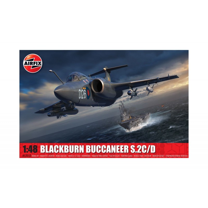 Maquette 1/48 Aifix, Blackburn Buccaneer S 2C/D, 5063129000479