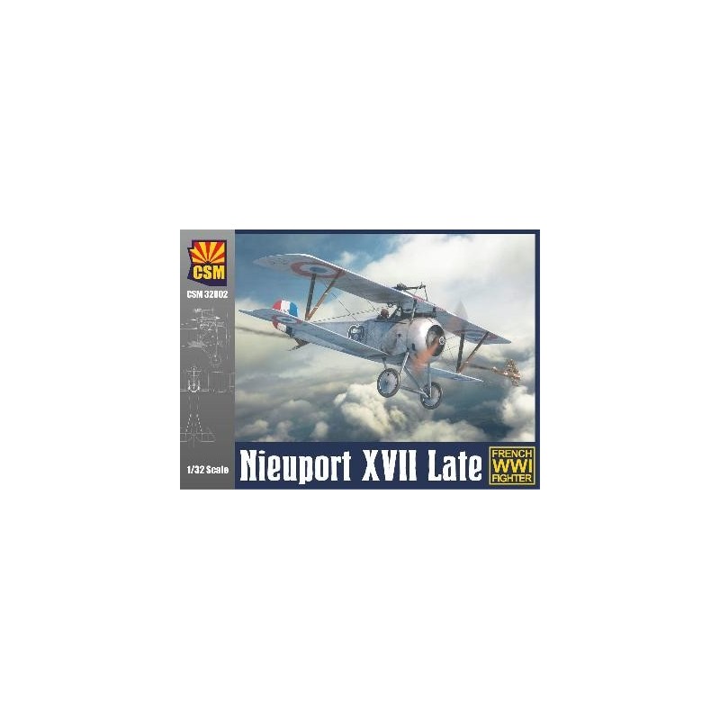 Nieuport XVII Late, maquette 1/32, Copper State Models, 4751032600015