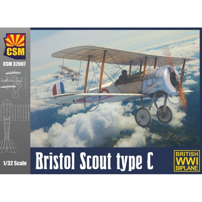 Bristol Scout Type C, Maquette 1/32 Copper State Models, 4751032600718