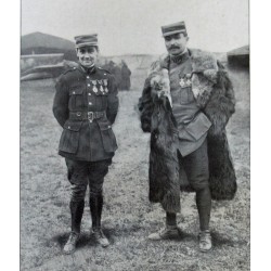 Figurine WWI Aviateur français, Commandant Antonin Brocard, figurine 1/32 de copper state models