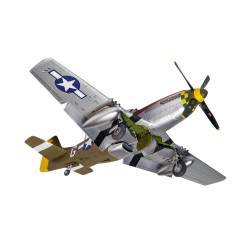 maquette avion 1.48 north american P51D Mustang, airfix, 5055286704598