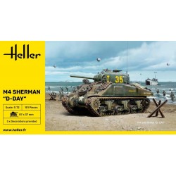 maquette de tank au 72, Tank M4 Sherman, maquette Heller, 3279510798920