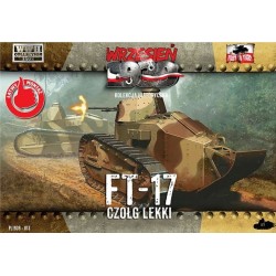 Maquette tank 1/72, Renault FT-17, maquettes First to Fight 9788364186127